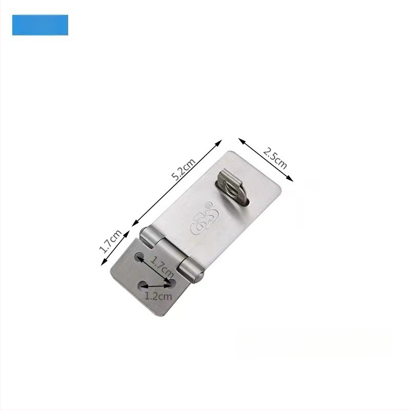 Pin tipo durų užraktas iš nerūdijančio plieno, užrakinimo plokštė, paviršinis montavimas, šiuolaikinis minimalistinis stilius