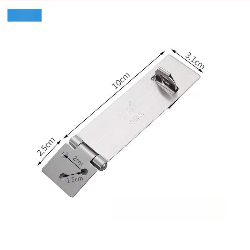 Pin tipo durų užraktas iš nerūdijančio plieno, užrakinimo plokštė, paviršinis montavimas, šiuolaikinis minimalistinis stilius