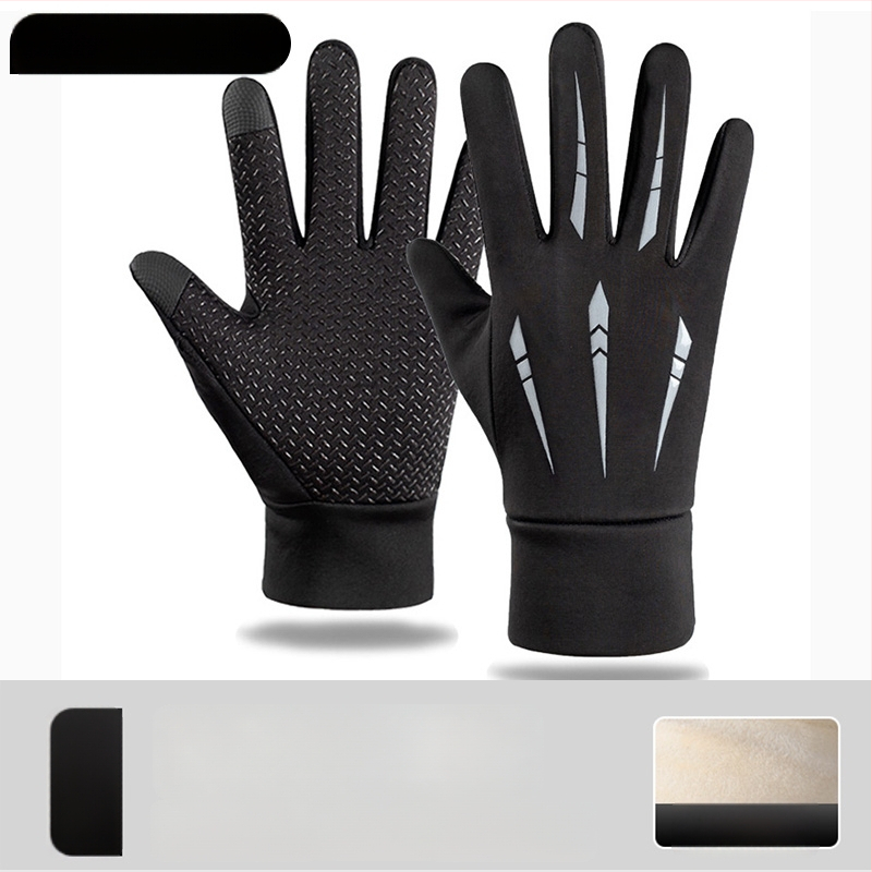 Dviračių pirštinės - unisex, suaugusieji, medžiaga: šilkas su gėlių raštu, raštas 69850, pavasario sezonas