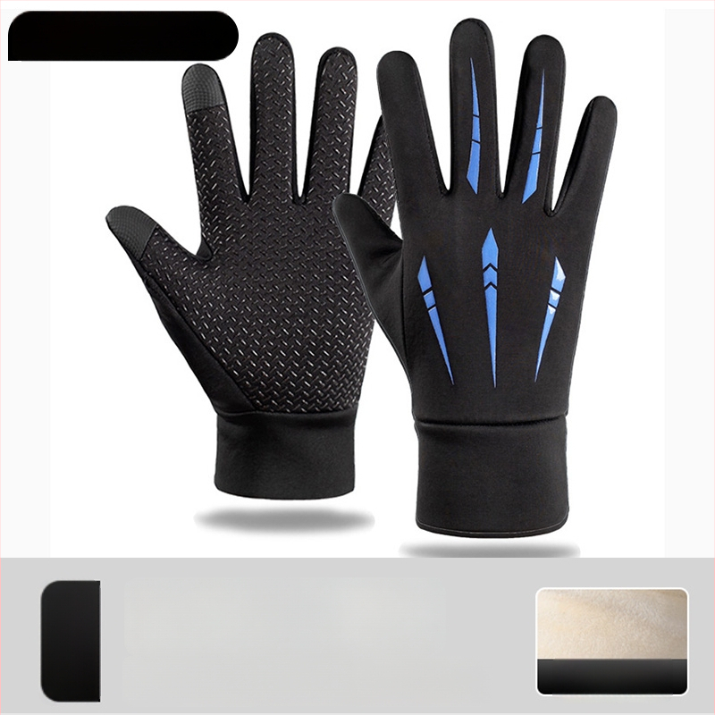 Dviračių pirštinės - unisex, suaugusieji, medžiaga: šilkas su gėlių raštu, raštas 69850, pavasario sezonas