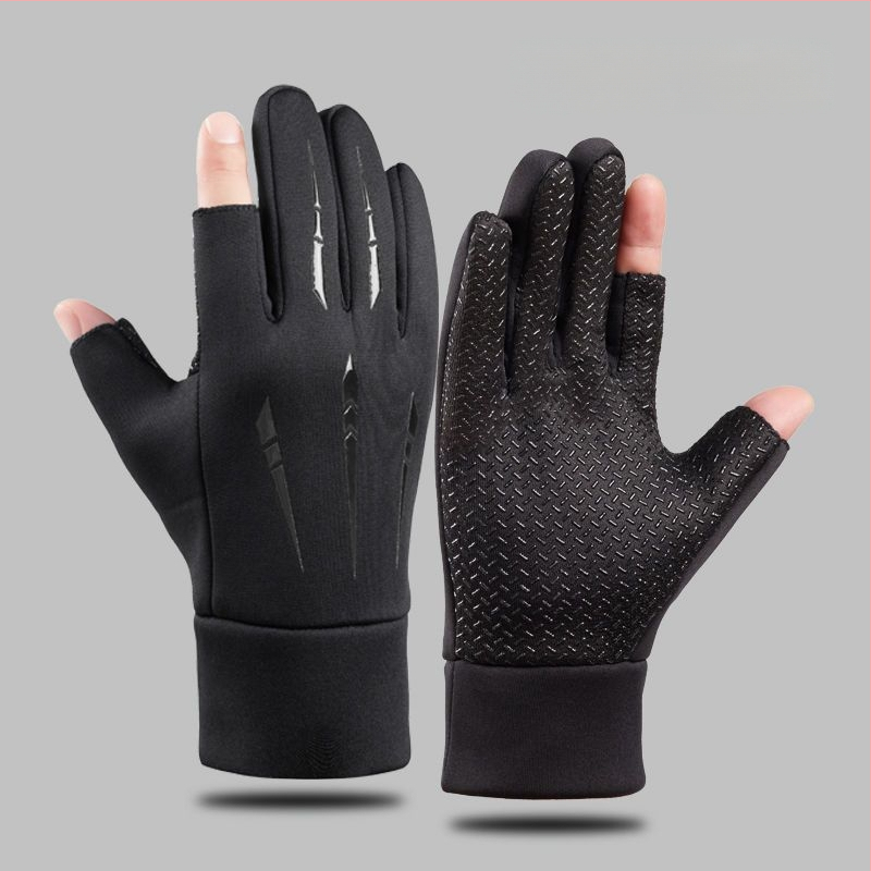 Dviračių pirštinės - unisex, suaugusieji, medžiaga: šilkas su gėlių raštu, raštas 69850, pavasario sezonas