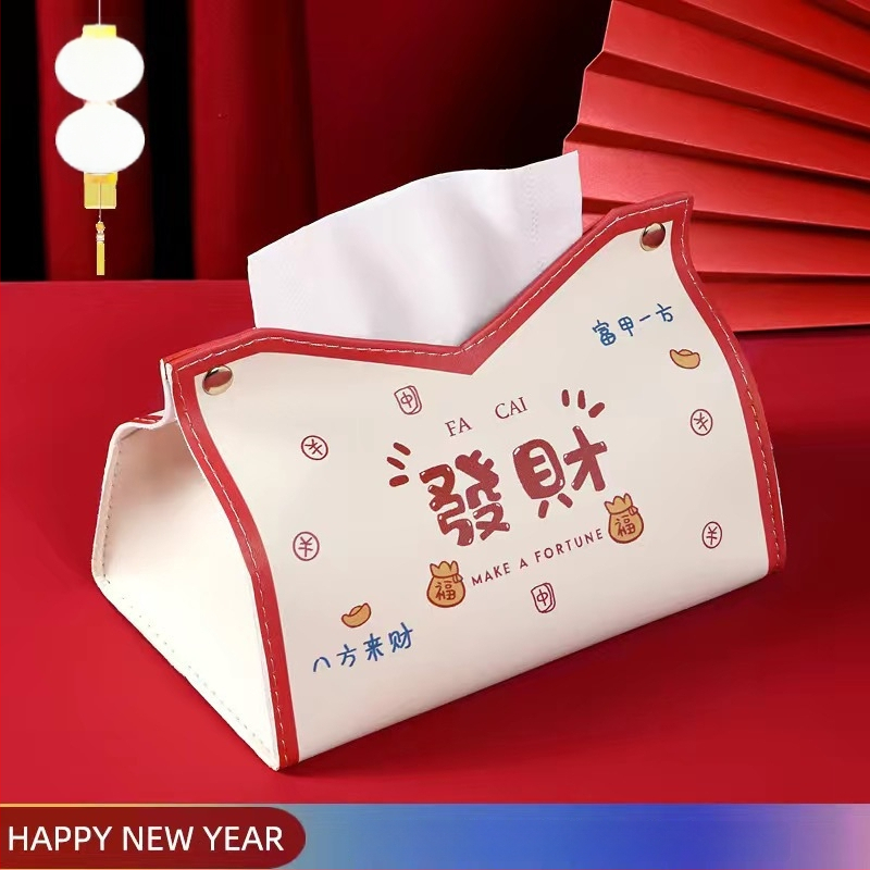 Odinė nosinių servetėlių dėžutė, modelis V-mouth, stalinis montavimas, atspari vandeniui ir daugiafunkcinė (Medžiaga: oda; Modelis: V-mouth; Montavimas: stalinis; Funkcijos: atspari vandeniui, daugiafunkcinė; Pakuotė: 500 vnt.)