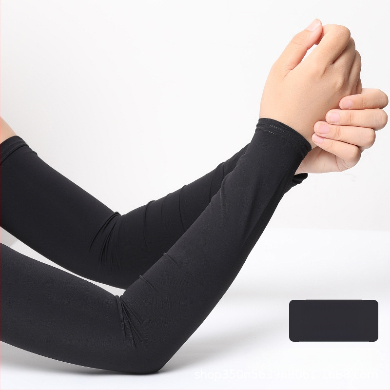 Слънцезащитни ръкави за възрастни — Ice Silk, UV защита, дишащи, леки, Полиестер 61–70%