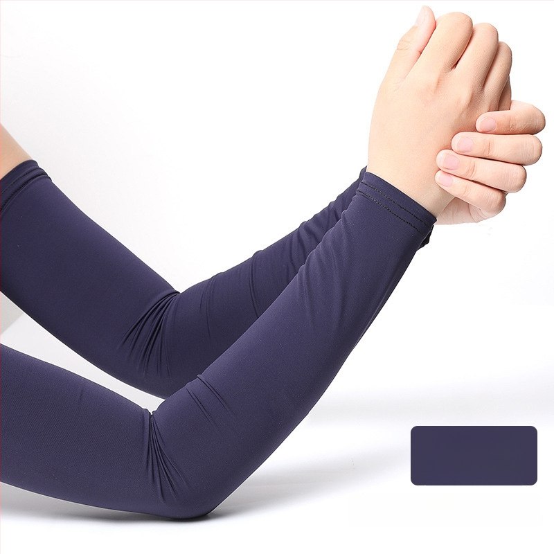 Слънцезащитни ръкави за възрастни — Ice Silk, UV защита, дишащи, леки, Полиестер 61–70%