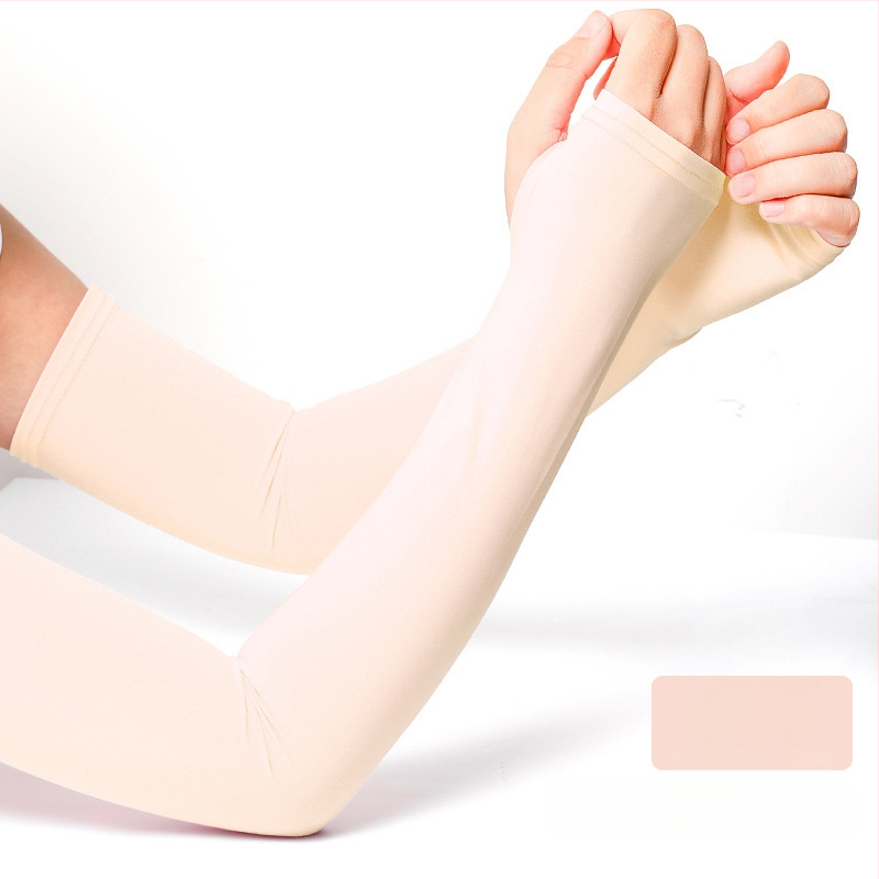 Слънцезащитни ръкави за възрастни — Ice Silk, UV защита, дишащи, леки, Полиестер 61–70%