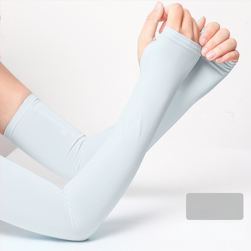 Слънцезащитни ръкави за възрастни — Ice Silk, UV защита, дишащи, леки, Полиестер 61–70%