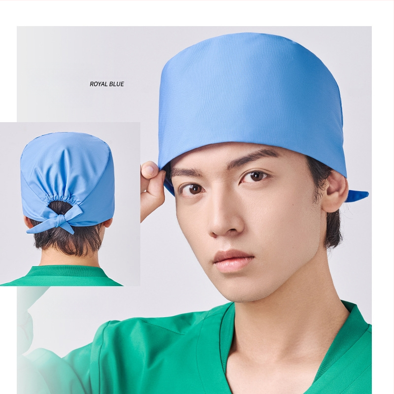 Χειρουργική κάπα από βαμβάκι, unisex, επίπεδη κορυφή, διαπνέουσα και απορροφά τον ιδρώτα