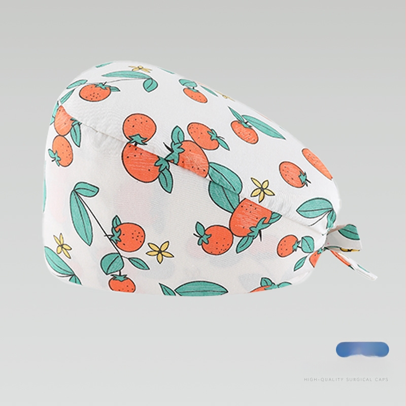 Χειρουργική κάπα από βαμβάκι, unisex, επίπεδη κορυφή, διαπνέουσα και απορροφά τον ιδρώτα