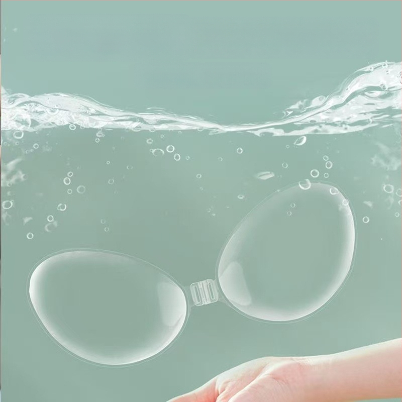 Szilikon mellbimbó tapasz - láthatatlan, összegyűjtő hatású; megvastagodott; kör alakú mellbimbó forma; átlátszó, fényes