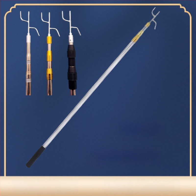 Teleskopinis stulpas pakabinamiems žibintams, lauko naudojimui, žibintas Winter Melon formos, Silk Screen spausdinimas, Naujasis Kinijos stilius