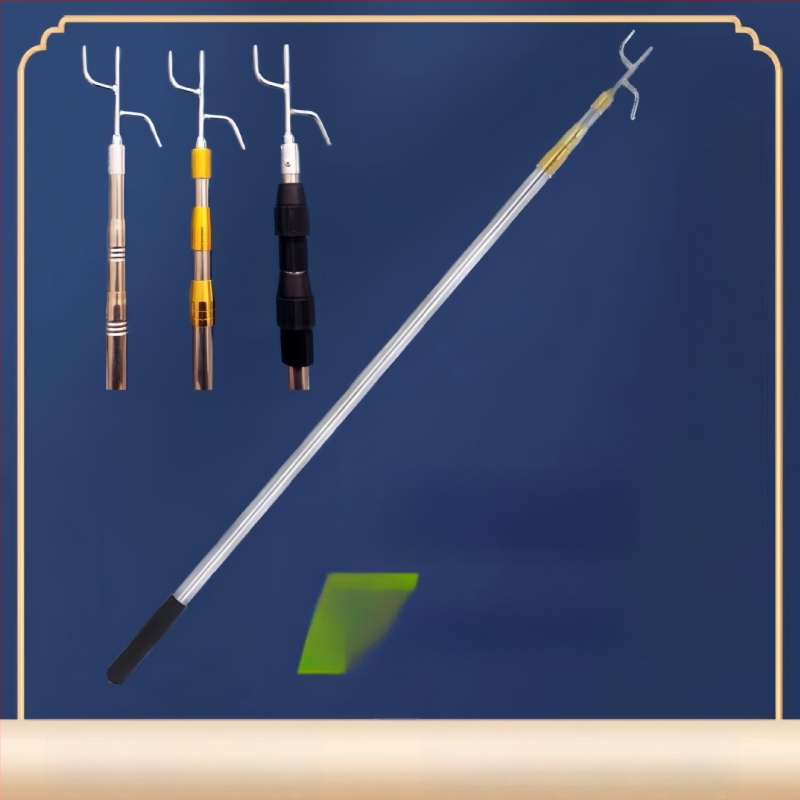 Teleskopinis stulpas pakabinamiems žibintams, lauko naudojimui, žibintas Winter Melon formos, Silk Screen spausdinimas, Naujasis Kinijos stilius