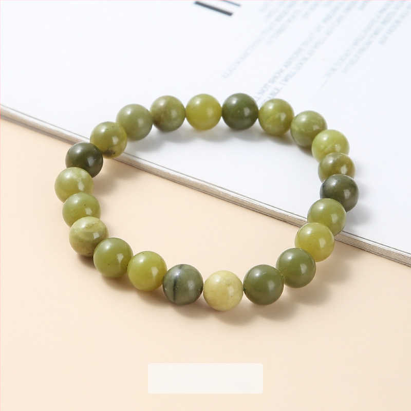 Гривна от нефрит, полирана, женска, геометричен дизайн, пролет 2023