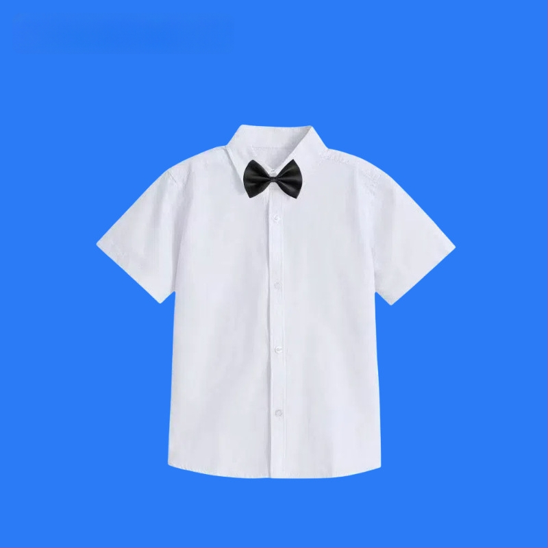 Vaikų ilgomis rankovėmis mokyklinė marškinėliai, korėjietiško stiliaus, švelnus audinio apdorojimas, medvilnės 30% mišinys, žiema 2025