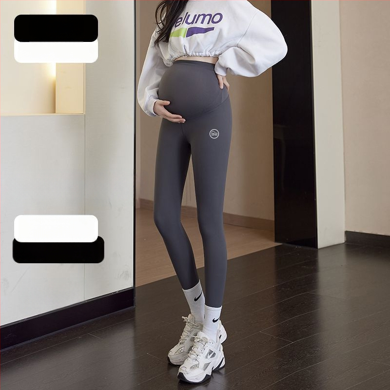 Κολάν εγκυμοσύνης για γιόγκα, με θερμό εσωτερικό φλίς, στήριξη κοιλιάς, chenille ύφασμα με 30–50% spandex, φαρδιά γραμμή, φθινόπωρο–χειμώνας