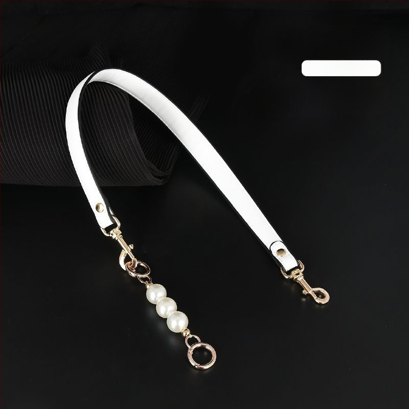 Презрамка за чанти с перлена верига - PU заместваща презрамка