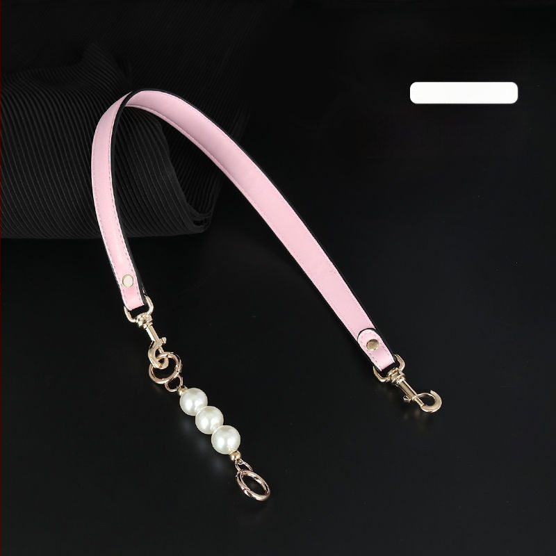 Презрамка за чанти с перлена верига - PU заместваща презрамка