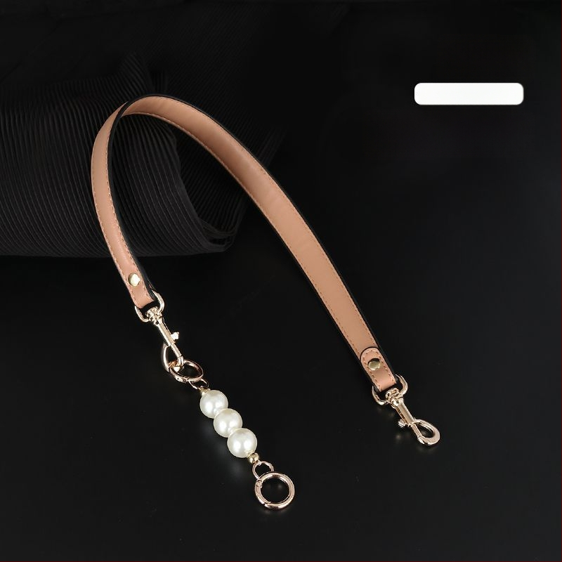 Презрамка за чанти с перлена верига - PU заместваща презрамка