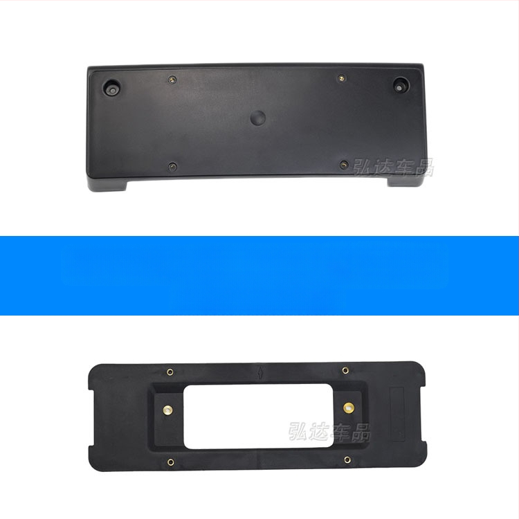 Държач за регистрационен номер за BMW X5 G05 – преден и заден, пластмасов, модел 0110, Xin Yicheng