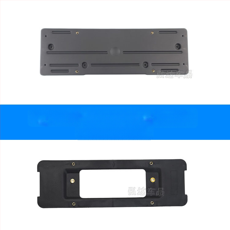 Държач за регистрационен номер за BMW X5 G05 – преден и заден, пластмасов, модел 0110, Xin Yicheng