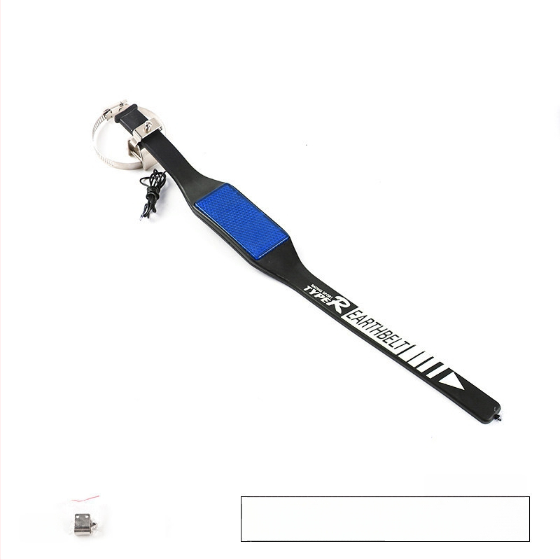 Thousand Miles Automobilio anti‑statinio žemėjimo diržas su išmetimo vamzdžiu ir pakabinamą išlaisvinimo grandine – eliminatoriaus priedas