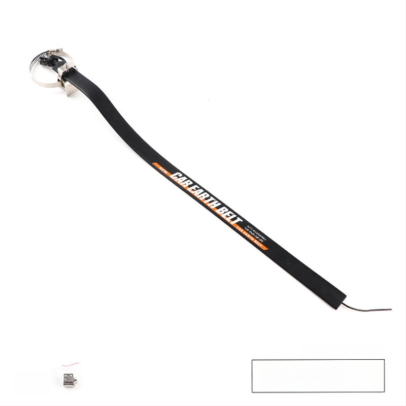 Thousand Miles Automobilio anti‑statinio žemėjimo diržas su išmetimo vamzdžiu ir pakabinamą išlaisvinimo grandine – eliminatoriaus priedas