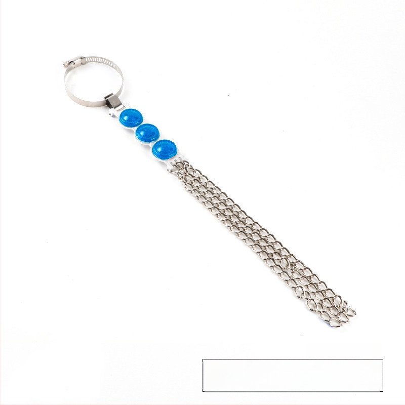 Thousand Miles Automobilio anti‑statinio žemėjimo diržas su išmetimo vamzdžiu ir pakabinamą išlaisvinimo grandine – eliminatoriaus priedas