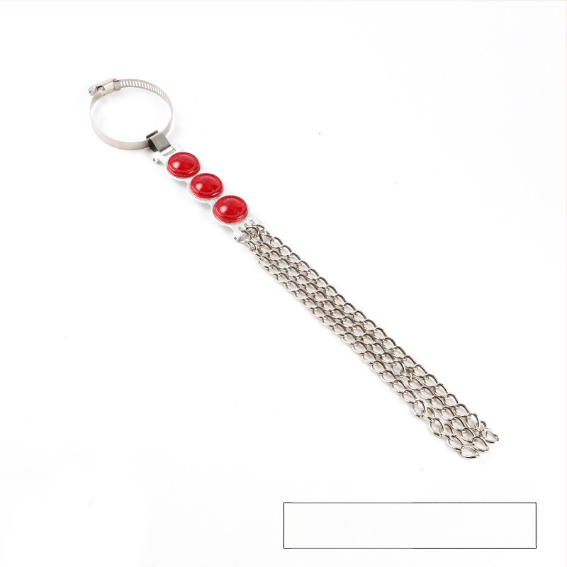 Thousand Miles Automobilio anti‑statinio žemėjimo diržas su išmetimo vamzdžiu ir pakabinamą išlaisvinimo grandine – eliminatoriaus priedas