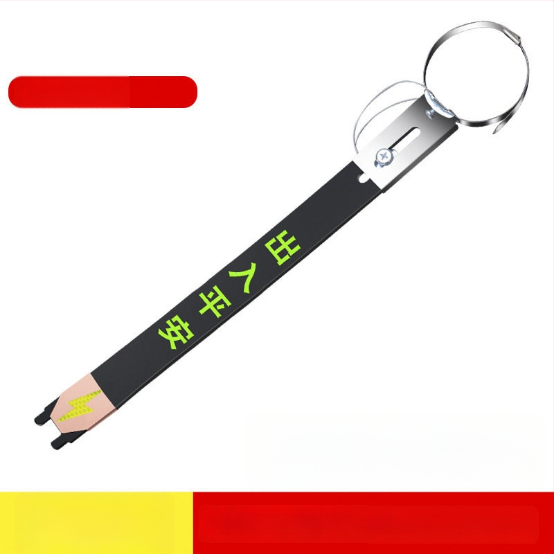 Thousand Miles Automobilio anti‑statinio žemėjimo diržas su išmetimo vamzdžiu ir pakabinamą išlaisvinimo grandine – eliminatoriaus priedas