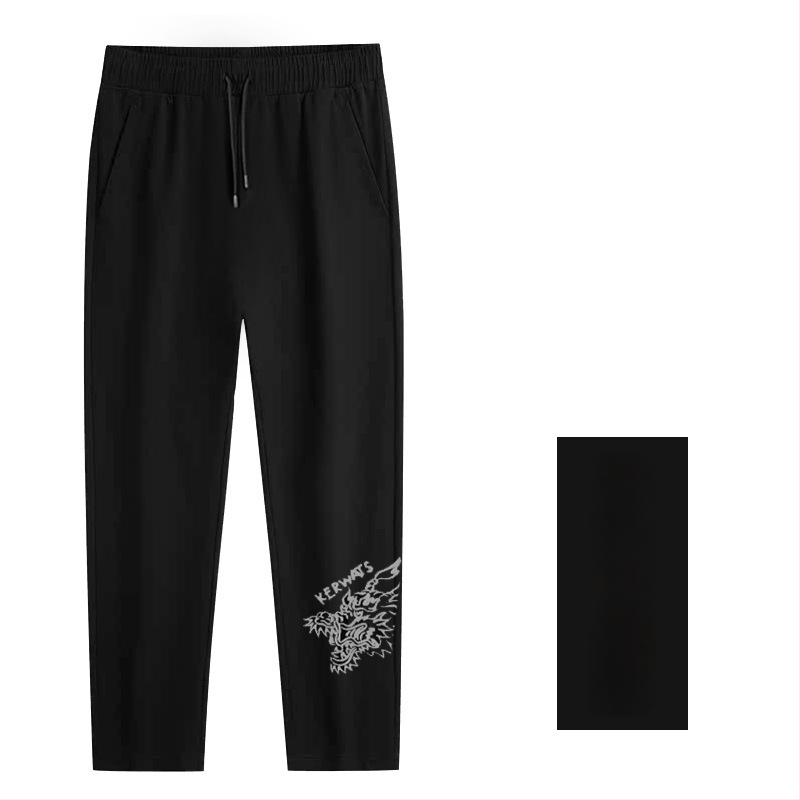 Vyriškos tiesaus kirpimo kelnės, vidutinio aukščio juosmens, 70% medvilnė, minimalistinis stilius