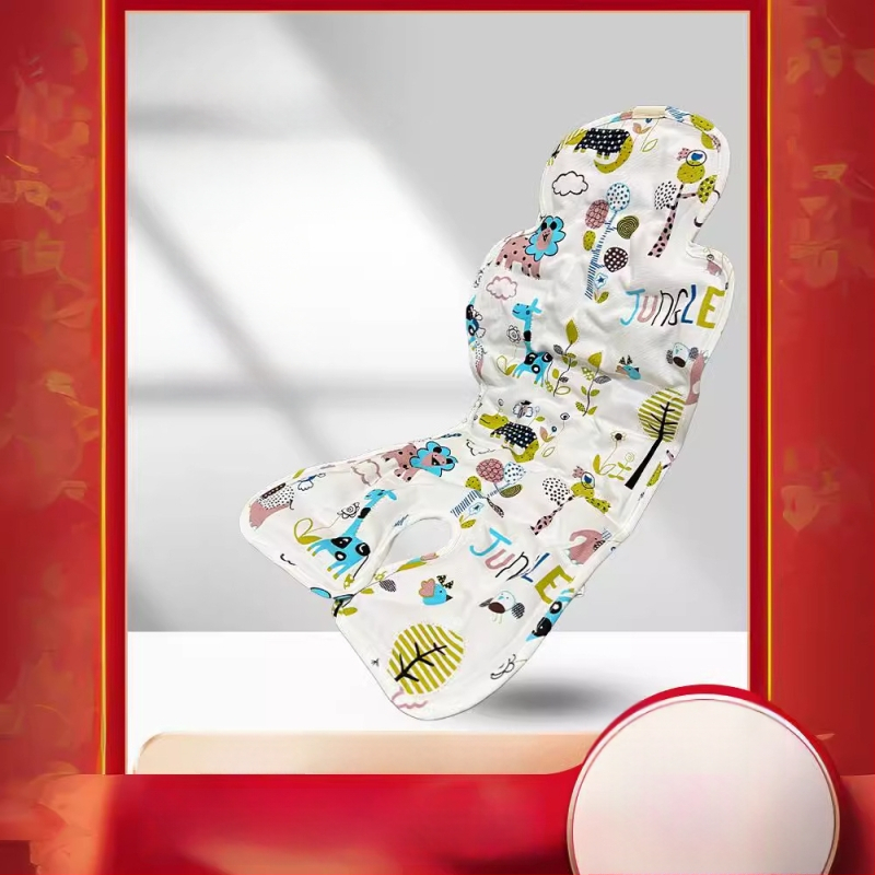 Bērnu ratiņu sēdekļa spilvens ar dzesējošu PVC materiālu, universāls ratiem un ēdamistabas krēsliem, ledus pērļu spilvens