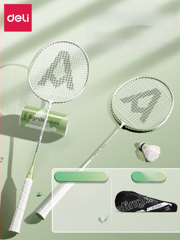 Badmintono raketė Effective — svoris 95–100 g, rėmo medžiaga geležies lydinys, rankenos storis G5, raketės tipas: tiesus smūgis, stiebo kietumas: vidutinis.