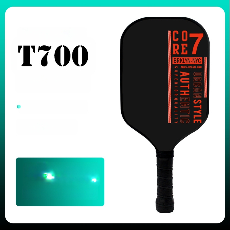 Kerui anglies pluošto pickleball raketė, svoris 220 g, storis 16 mm, modelis T2614