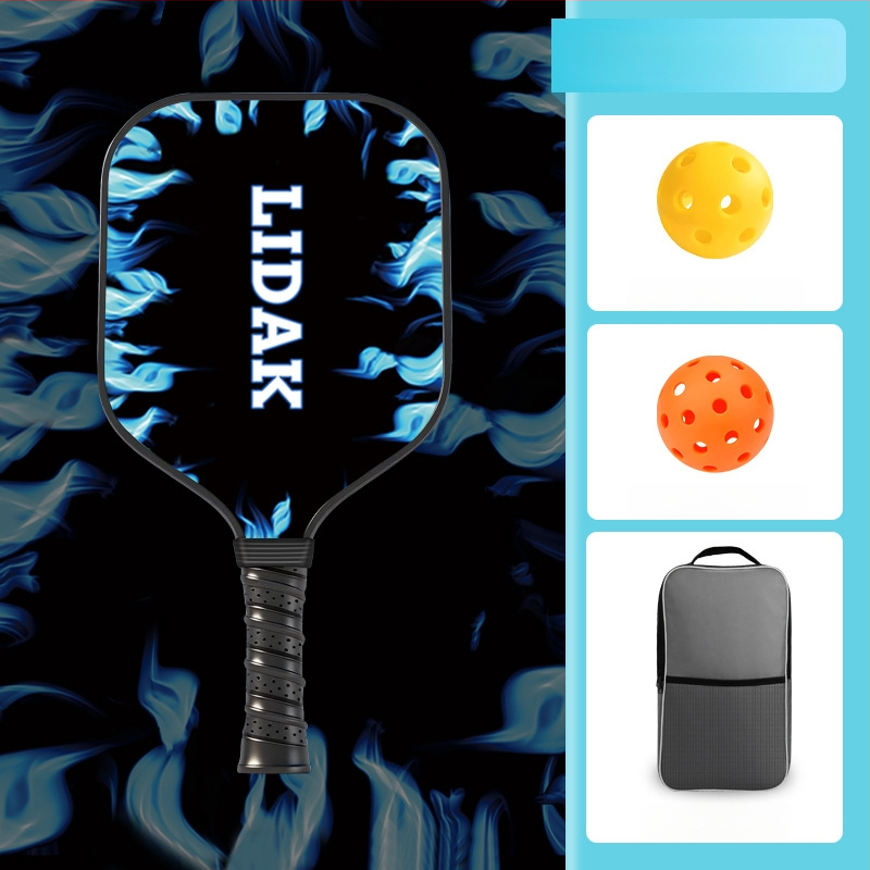 Vaikų pickleball raketė iš stiklo pluošto su karikatūros dizainu, Lidakang, 175±5 g