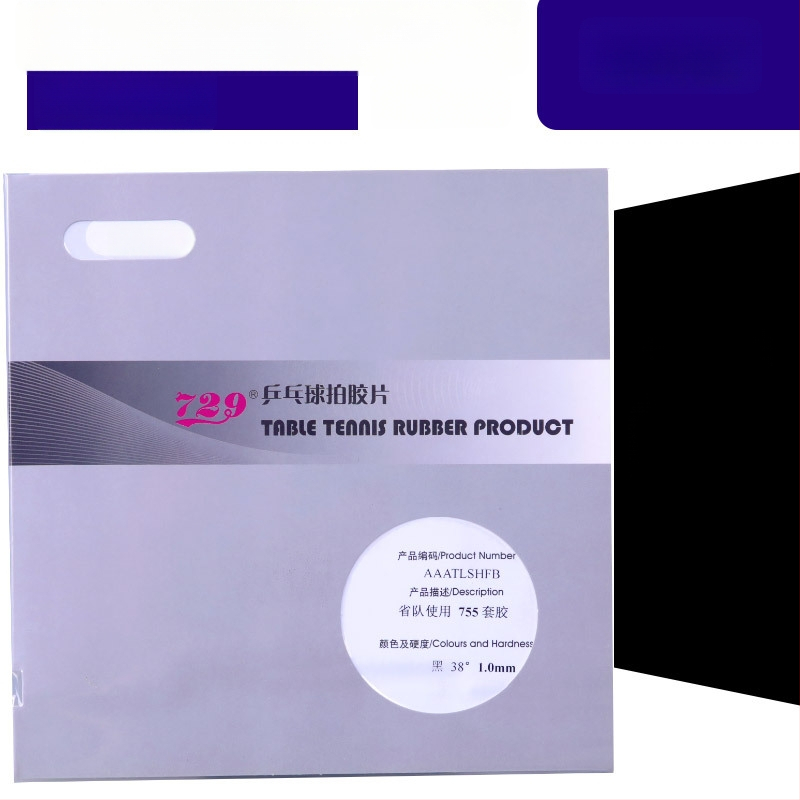 Stalo teniso guma 729 - Long Glue, atakos stilius, viengabalių konstrukcija, granuliuota paviršiaus danga