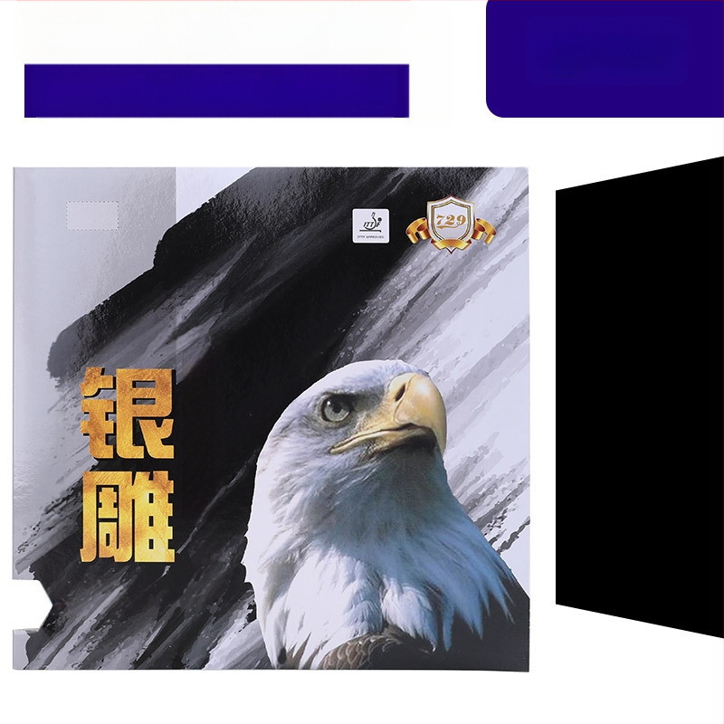 Stalo teniso guma 729 - Long Glue, atakos stilius, viengabalių konstrukcija, granuliuota paviršiaus danga