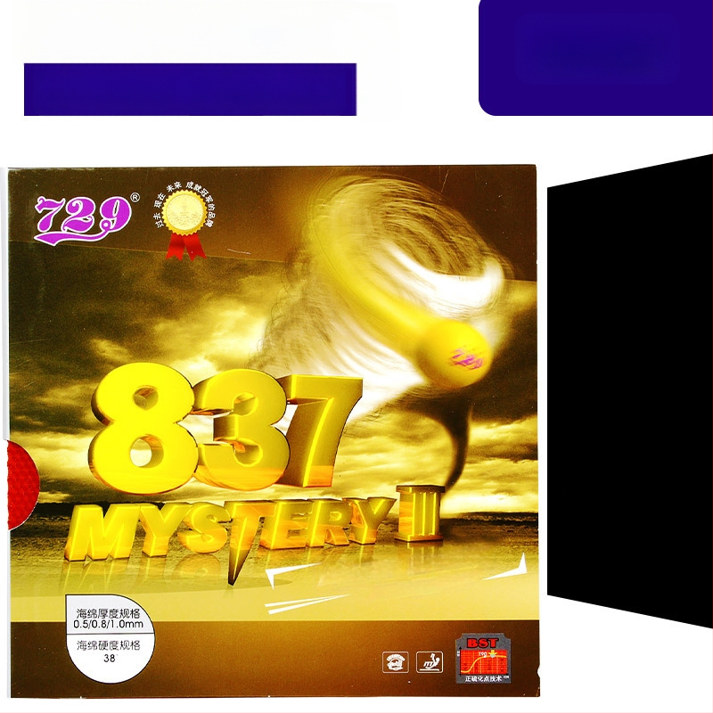 Stalo teniso guma 729 - Long Glue, atakos stilius, viengabalių konstrukcija, granuliuota paviršiaus danga