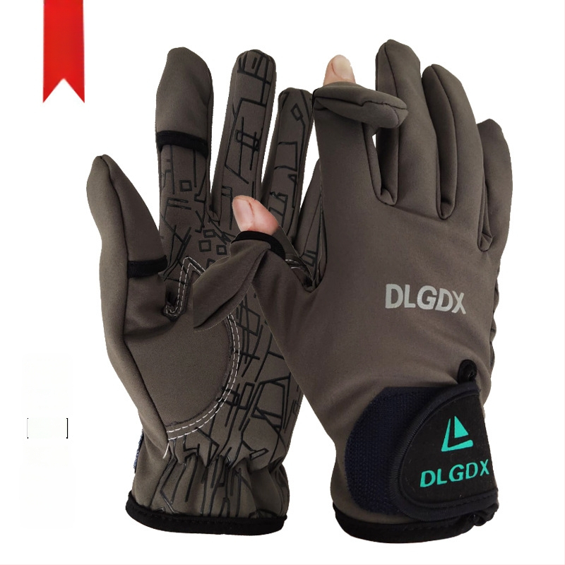 dlgdx Atvērtu pirkstu ūdensnecaurlaidīgas fotogrāfijas un makšķerēšanas cimdi, universāli, pieaugušie, ar pārklājumu, piemēroti velosipēdu braukšanai un sacensībām
