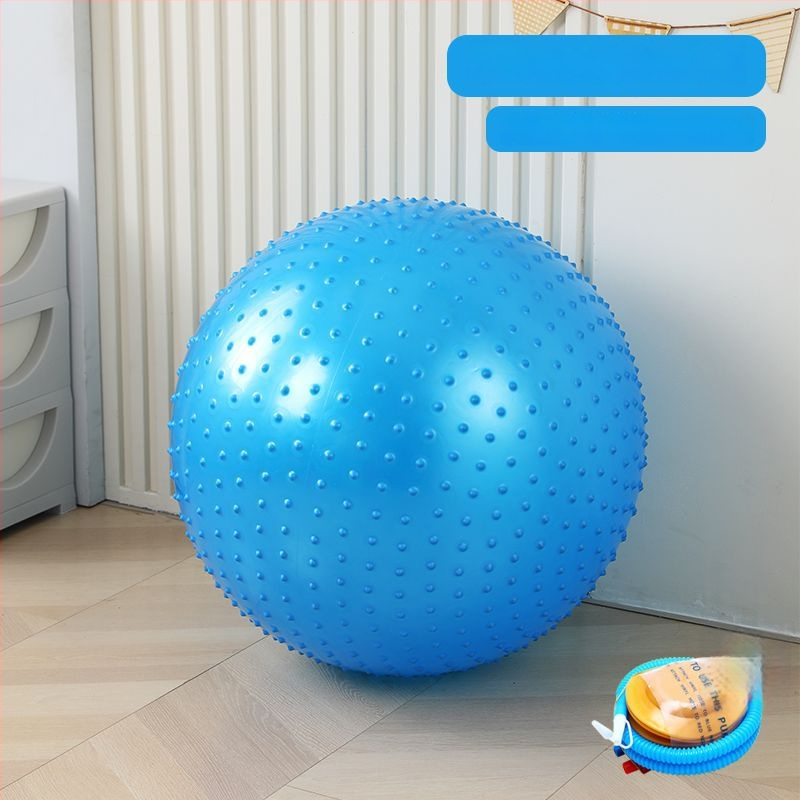 ABS jogos kamuolys vaikams ir kūdikiams — storesnis, atspari sprogimams treniruoklių kamuolys jutiminei lavinai (drakono dizainas)