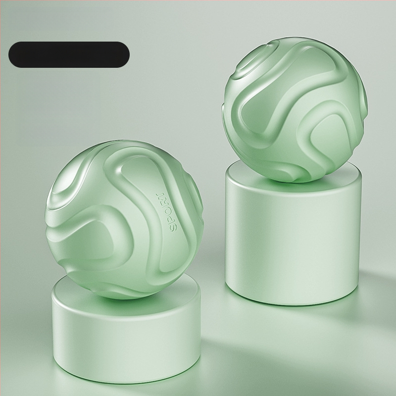 Fasijos masažo kamuolys pėdų masažui, gilių akupunktūros taškų raumenų atsipalaidavimas, pečių ir kaklo palengvėjimas, joga meridijono kamuolys; Medžiaga: TPE; Svoris: 135 g; Nepripučiamas