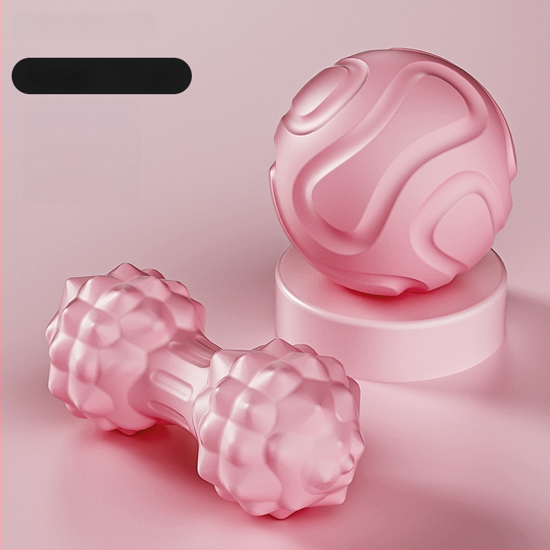 Fasijos masažo kamuolys pėdų masažui, gilių akupunktūros taškų raumenų atsipalaidavimas, pečių ir kaklo palengvėjimas, joga meridijono kamuolys; Medžiaga: TPE; Svoris: 135 g; Nepripučiamas