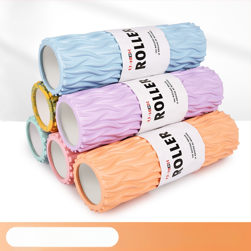 Youheng EVA+PVC putų volas jogai – raumenų atsipalaidavimo masažo volas pradedantiesiems