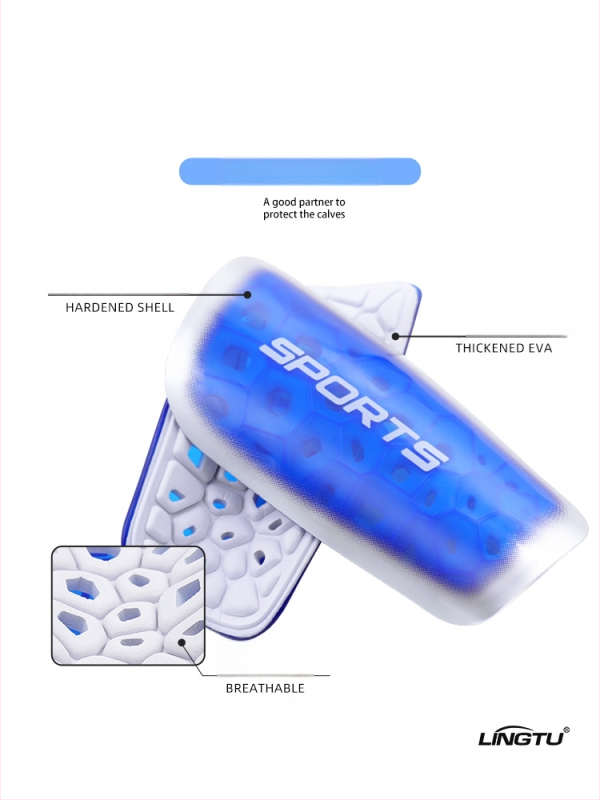 Jalgpalli sääreluu kaitseplaat, plastikust materjal, kaubamärk Leading the Way, sääreluu kaitse kategooria, litsentsitud privaatne märgis