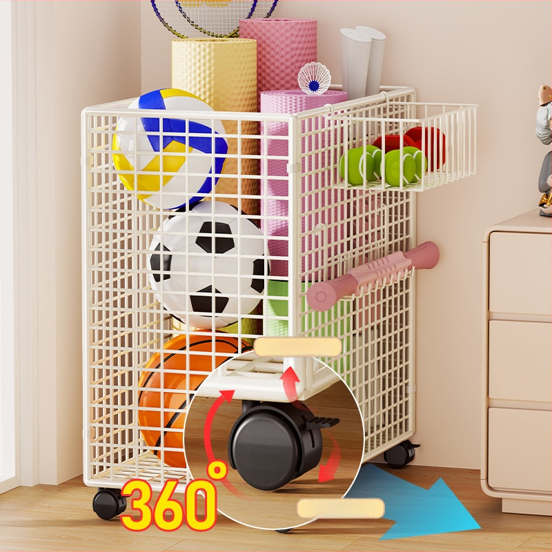 Кош за съхранение с метална конструкция — марка Qin qi, модел 2117586323388435200, модерен стил