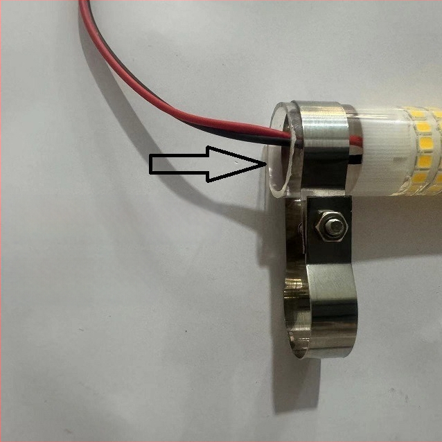 Víz alatti halászati lámpa - LED, 12V, vízálló, nagy fényerő