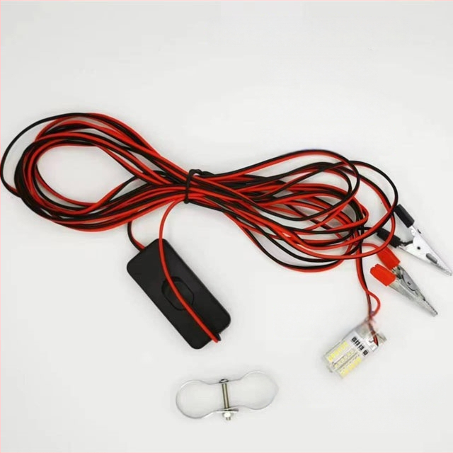 Víz alatti halászati lámpa - LED, 12V, vízálló, nagy fényerő