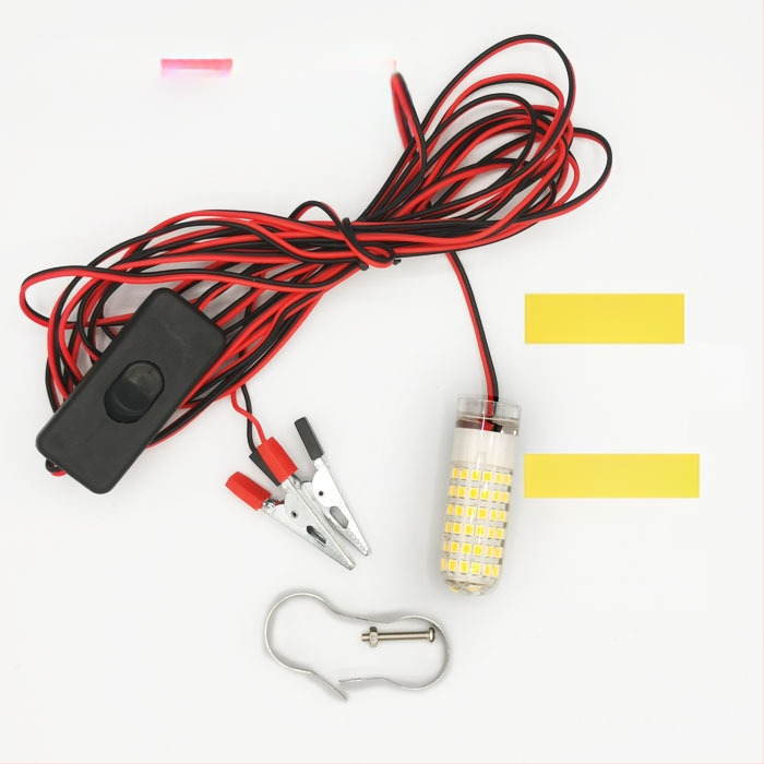 Víz alatti halászati lámpa - LED, 12V, vízálló, nagy fényerő