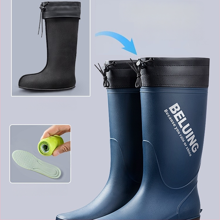 Täiskasvanutele mõeldud vihmajalatsid, unisex, plastikust ülemine, lühike toru kõrgus, universaalne stiil