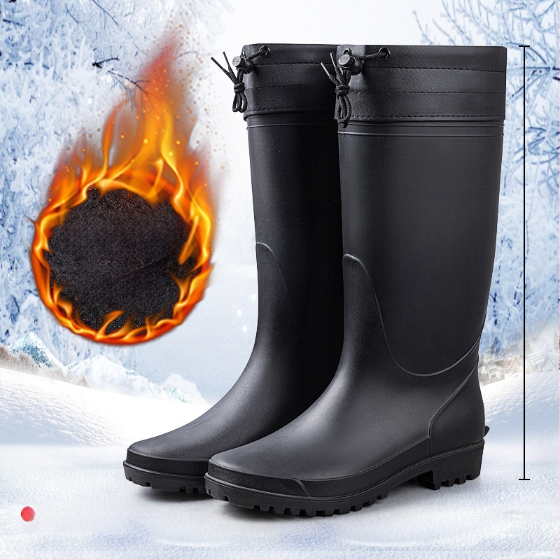 Täiskasvanutele mõeldud vihmajalatsid, unisex, plastikust ülemine, lühike toru kõrgus, universaalne stiil