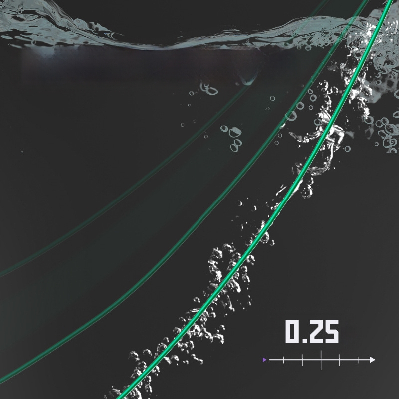 Pagrindinės žvejybos linijos rinkinys – nailono siūlas, 4,5 m ilgio, tinkamas rezervuarams ir ežerams