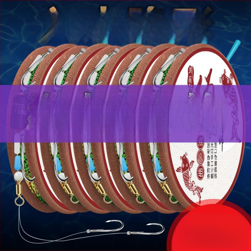 Nematomas meškerės linijos rinkinys karpių žvejybai – Nailonas